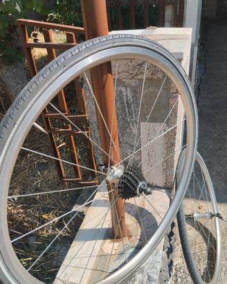 ruote complete bici da corsa 