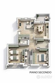 Attico / Mansarda di 138 m² con 4 locali e box aut