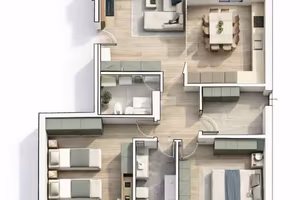 Attico / Mansarda di 138 m² con 4 locali e box aut