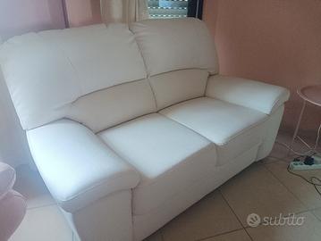 Divano 2 posti in pelle Just Nicoletti come nuovo 