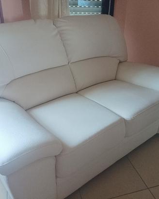 Divano 2 posti in pelle Just Nicoletti come nuovo 