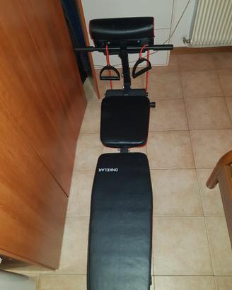 panca inclinata multifunzione nuova 