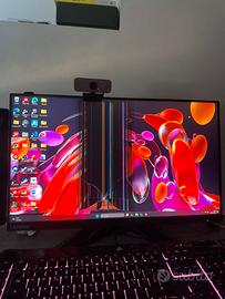 Monitor Lenovo 165hz ROTTO