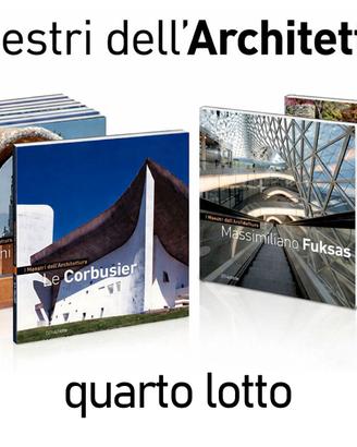 Opera "Maestri dell'Architettura" (Hachette) 4/10