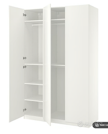 Armadio Ikea Pax bianco come nuovo 125x60x210