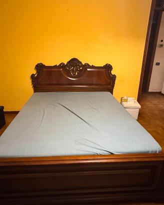RITIRO OGGI URGENT3  - LETTO MATRIMONIALE IN NOCE