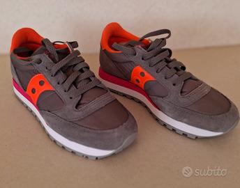 Scarpe Saucony Jazz Original n.37 grigio/arancio