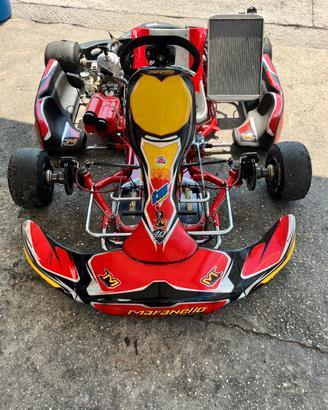 Kart KZ 125 a 6 marcie Maranello motore TM