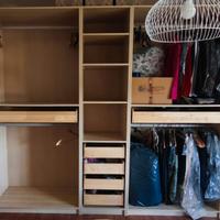 Interno cabina armadio  pax ikea