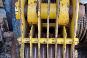 Teleferica forestale completa