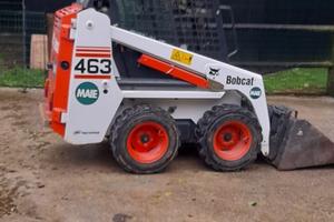 Bobcat 463 - Minipala gommata - Solo 500 ore - Par