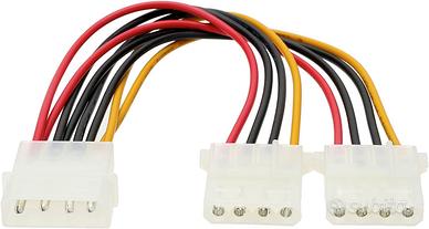 Cavo di alimentazione interno PC per 2 drive da 5