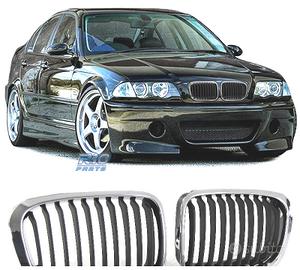 GRIGLIE BMW E46 SEDAN TOURING 98-01 LOOK M NERO CR