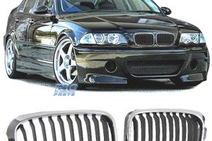 GRIGLIE BMW E46 SEDAN TOURING 98-01 LOOK M NERO CR