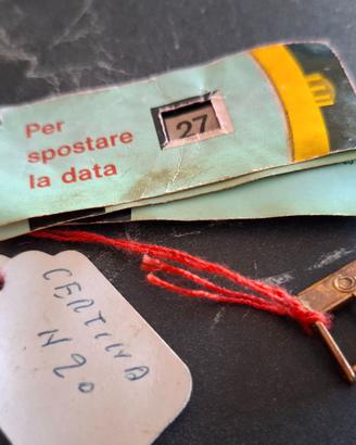 Fibbia per orologi Certina in acciaio dorato 14 mm