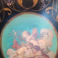 Letto napoletano sec.XIX-XX. Eredità di famiglia.