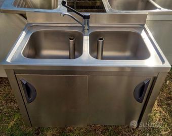 LAVELLO ACCIAIO DOPPIO