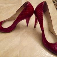 Scarpa Donna Pitonata Fucsia