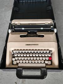 Macchina da scrivere Olivetti Lettera 35 Custodia 
