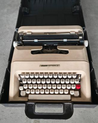 Macchina da scrivere Olivetti Lettera 35 Custodia 