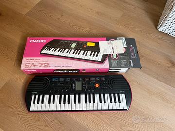 Pianola Casio SA-78A