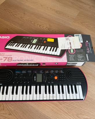 Pianola Casio SA-78A