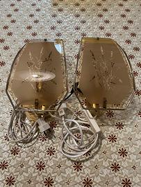 Coppia di applique per camera