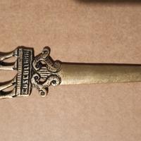 Taglia carte peruviano in ottone