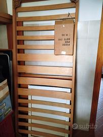 letto singolo doghe con gambe da montare