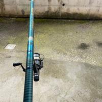 Canna da pesca+mulinello