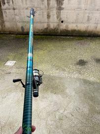 Canna da pesca+mulinello