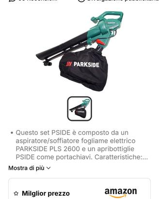 soffiatore e aspiratore 