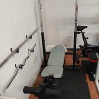 panca multifunzione home gym +leg extension / curl