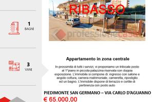 Appartamento con terrazzo e corte di pertinenza