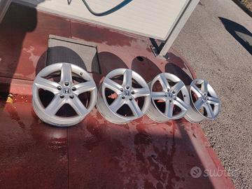 4 cerchi in lega Honda 17" pollici 17x7J 55