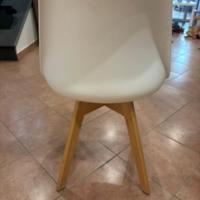 SEDIE SCANDINAVE BIANCHE 