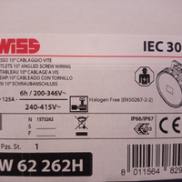 Presa trifase IP67 5 poli 125A Gewiss GW62262