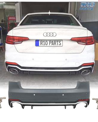 PARAURTI POSTERIORE PER AUDI A4 B9 SEDAN 16-