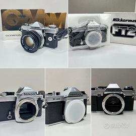 Fotocamere Analogiche, Pentax, Olympus, Nikon ecc