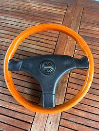 Volante MOMO VL35 in legno anni 80/9  (KBA 70113)