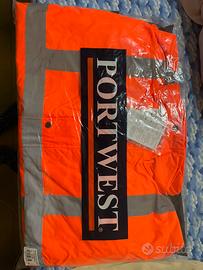 Giaccone da lavoro arancione