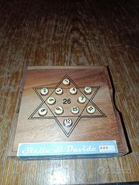 GIOCO MATEMATICO IN LEGNO "STELLA DI DAVIDE"
