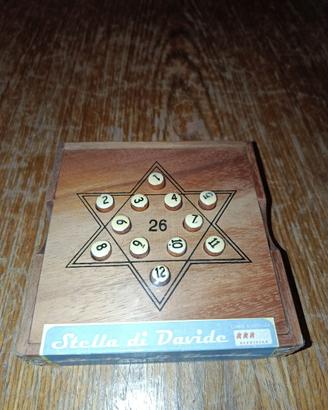 GIOCO MATEMATICO IN LEGNO "STELLA DI DAVIDE"