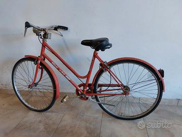 bicicletta bianchi da donna vintage 