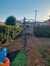 Struttura ombrellone da giardino