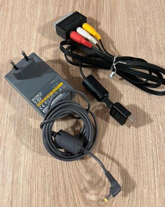 Alimentatore e cavo AV Sony PlayStation 1 PSone