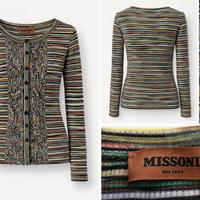Cardigan Missoni originale IT48 multicolor
