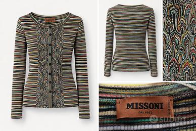 Cardigan Missoni originale IT48 multicolor