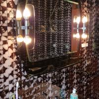 Specchio vintage bagno anni 70 accessori arredo