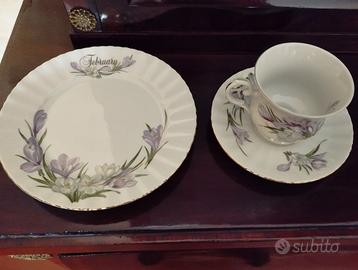 Set Royal Albert "Flower of The Month February"